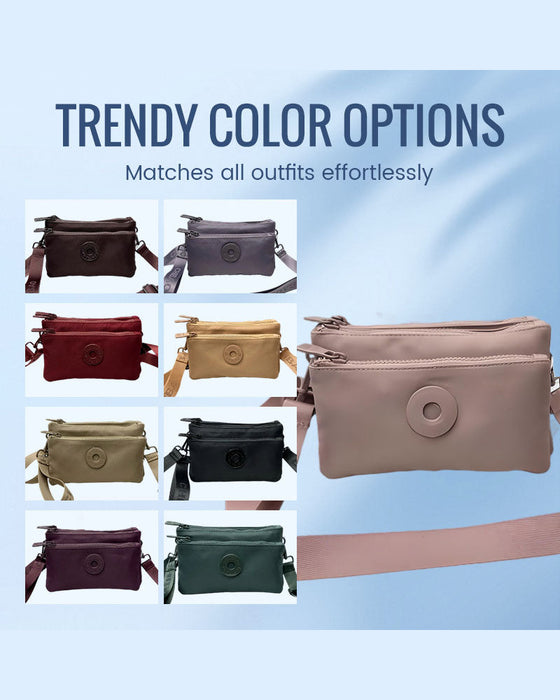 🔥Mest Populære Artikler Blant Kvinner🔥Motegenser I Skulderveske Med Glidelås👝