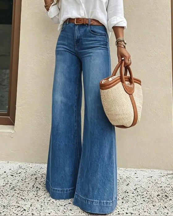 Bukser Gradient Bred Ben Denim