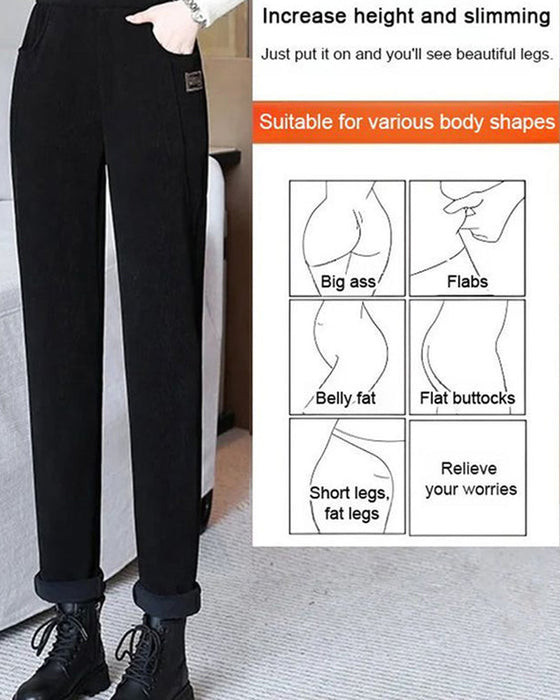 Varme Høytlivsbukser med Ullfôr