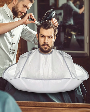 ✂🧹 Hårklippekappe Med Oppsamler