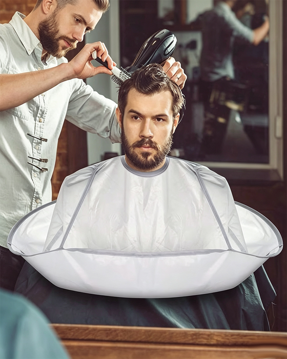✂🧹 Hårklippekappe Med Oppsamler