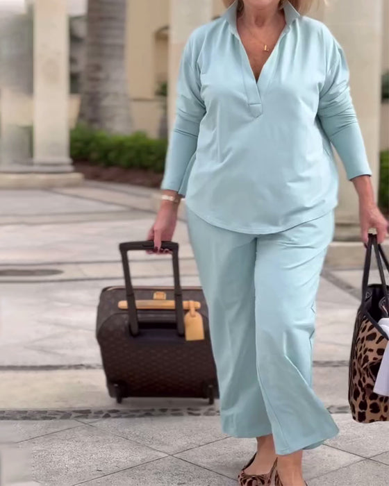 Langermet Sportstopp Med Krage