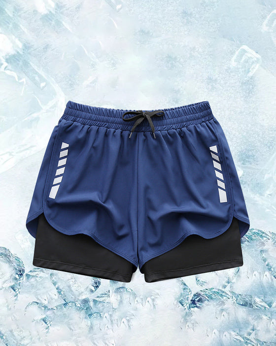 Herrer Shorts Bokserstil Dobbel Lag Beskjedenhet