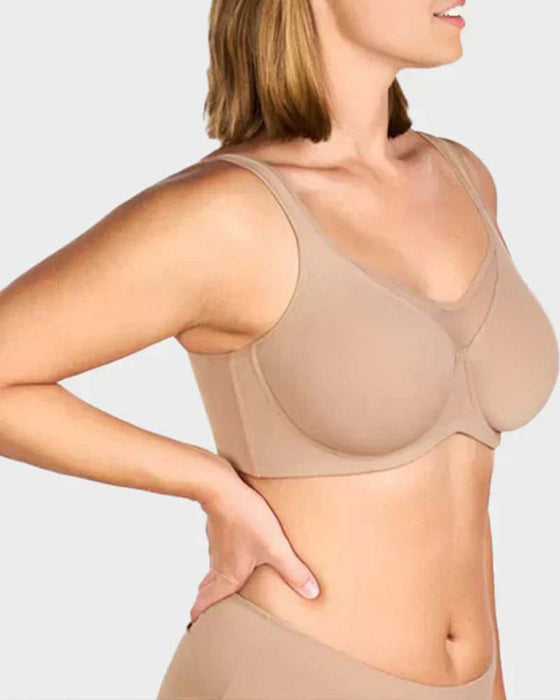 Bh Mesh Sammenføyd Bh-Tråd Push-Up