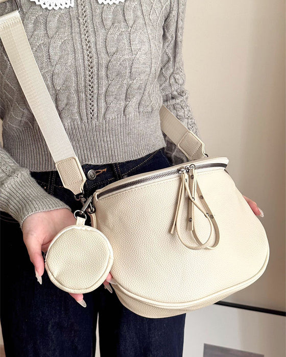 ✨Vesker 2026 NY ANKOMST👜 Stor Belteveske Crossbody Sling