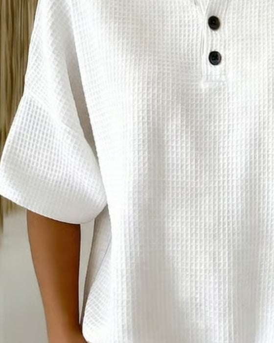 Topp Vaffel Løs Uformell