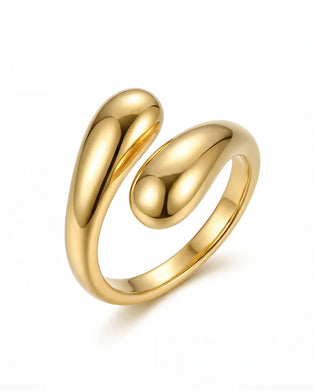 Ring Uregelmessig Vanndråpe