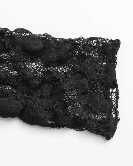 Bodysuit Rundhals Langermet Knipling