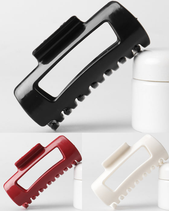 Myk Hårklype I Silikon, Bakhodestøtte, Hårspenne