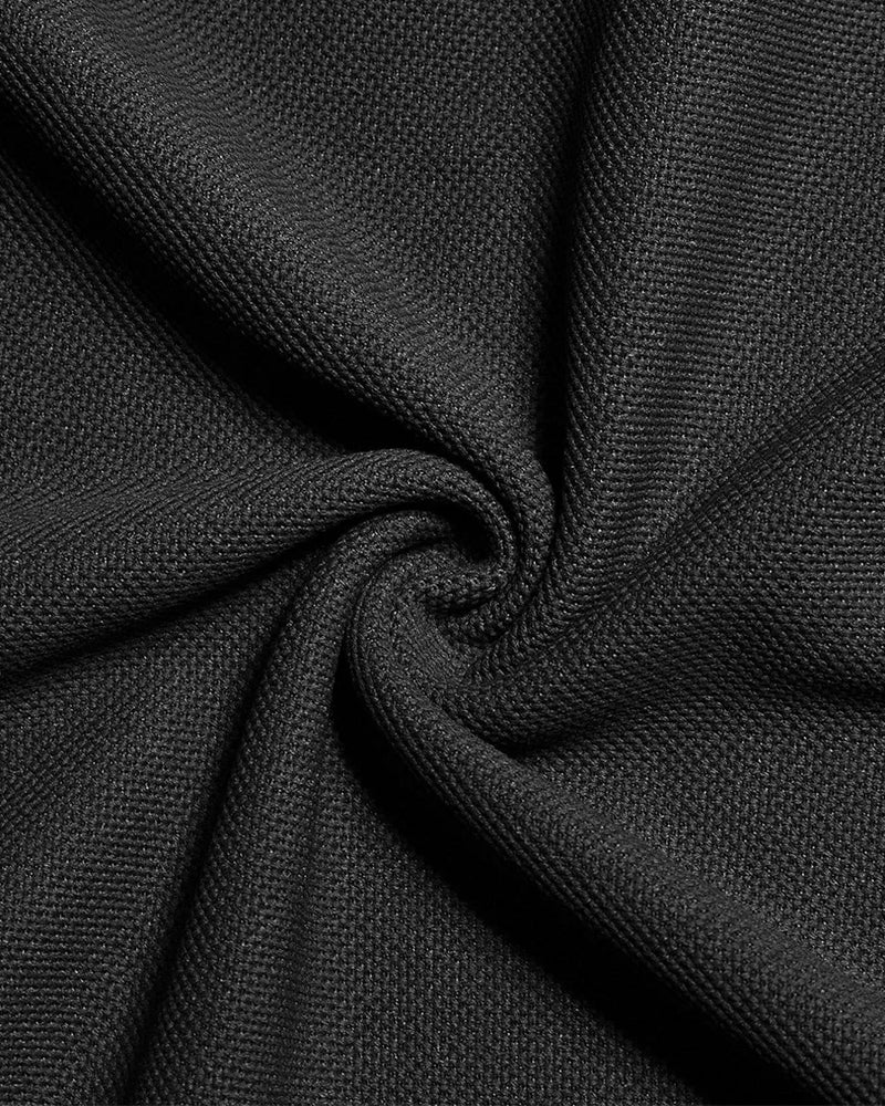 Skjorte Herre Regular Fit Kontrastbånd Kortermet Strikket Polo