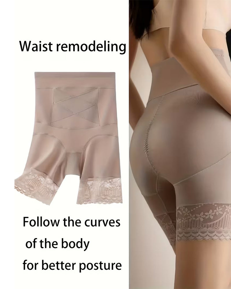 Shapewear Stilig Høy Midje Magekontroll