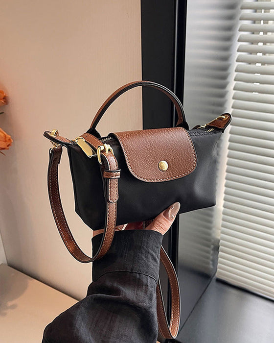 Veske Dame Enkel Flapp Crossbody
