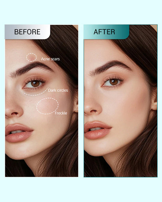 Alt-i-ett Fuktende Kamouflasjekrem Vanntett Krem For Kvinner