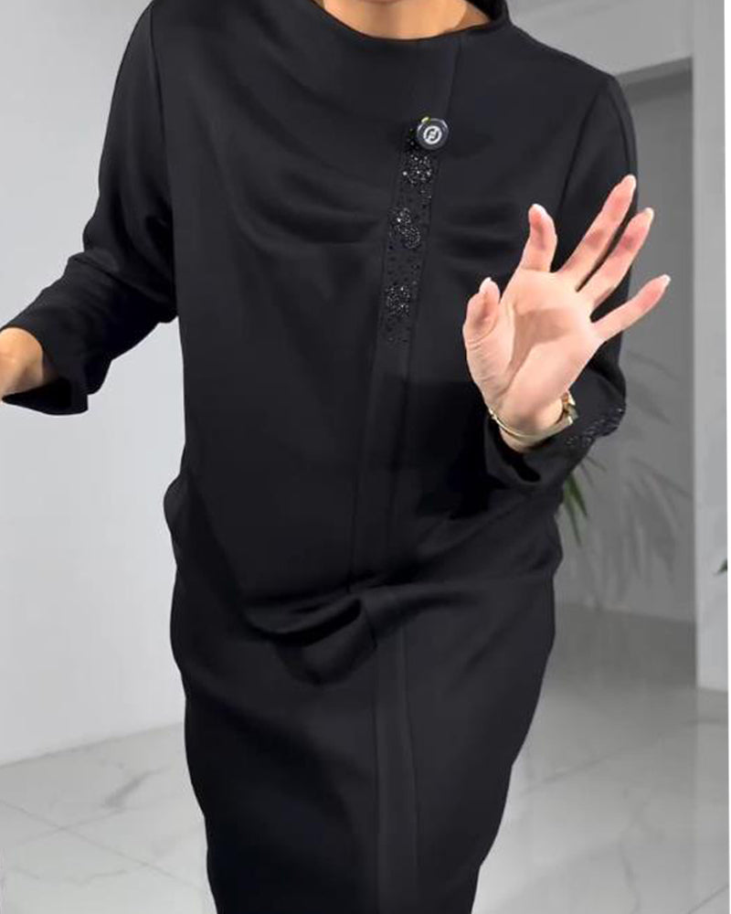 Kjole Med Sofistikerte Stil Og Elegant Stemning