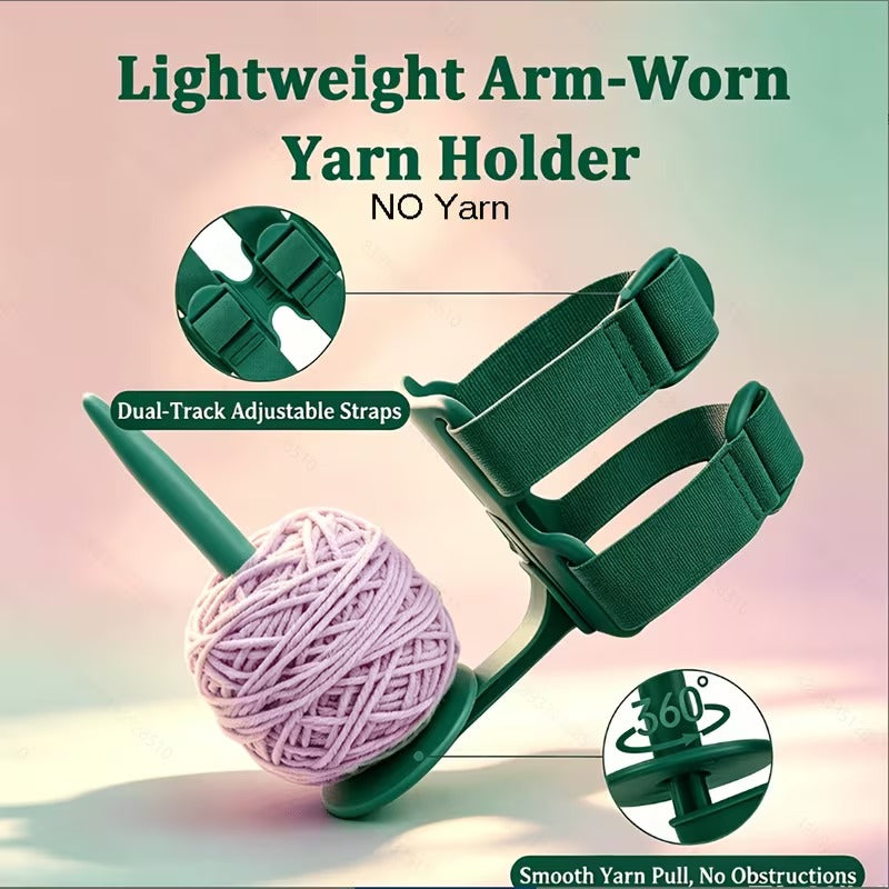 Strikking & Hekling Justerbar Garnholder For Arm