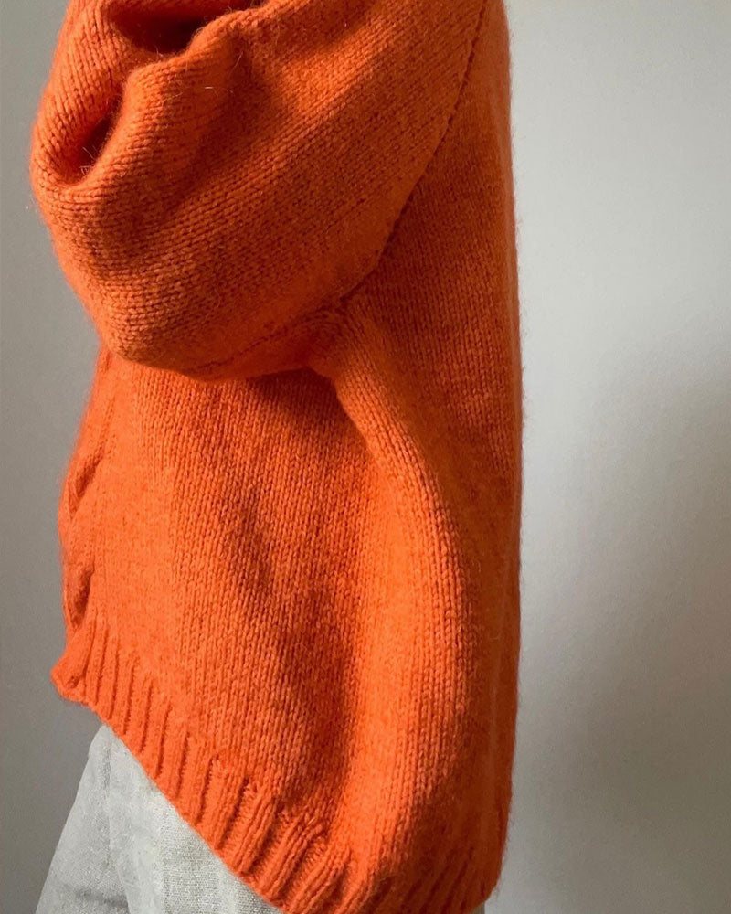 Pullover Turtleneck Raglan Erme