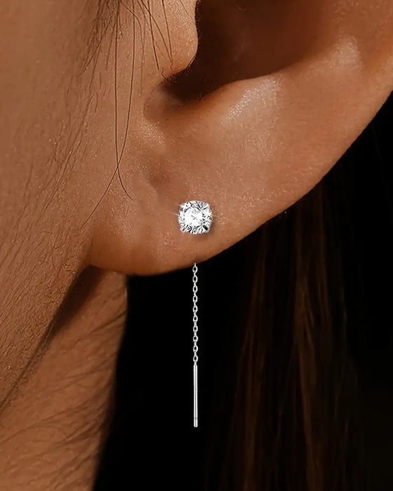 Elegante duskøredobber i zirkon