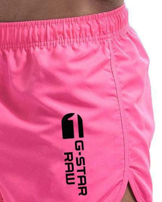Shorts Elastisk Midje Dragsnor Rasktørkende Sport
