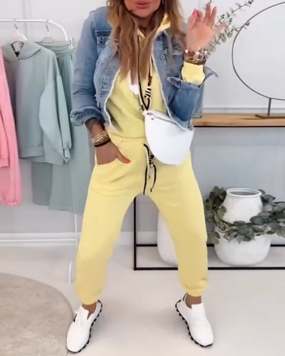 Todelt Dress Street Style Genser Sport