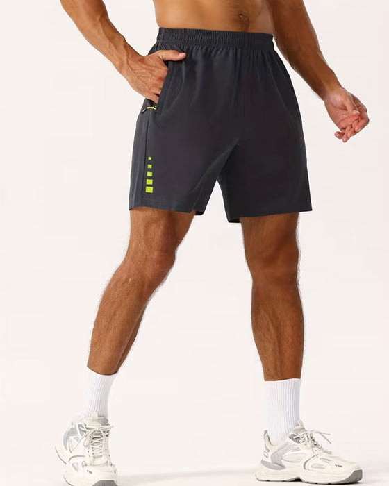 Herrer Shorts Strikk I Midjen Avslappnet
