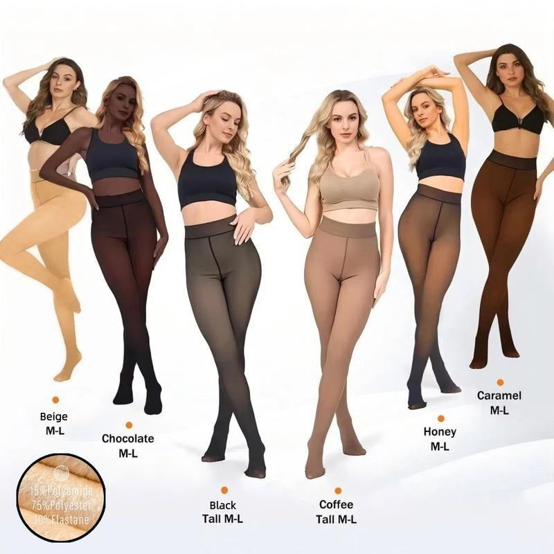 Fôrede Shaping-Leggings Med Én Søm