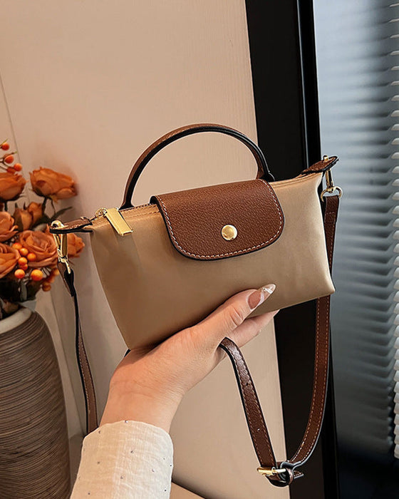 Veske Dame Enkel Flapp Crossbody