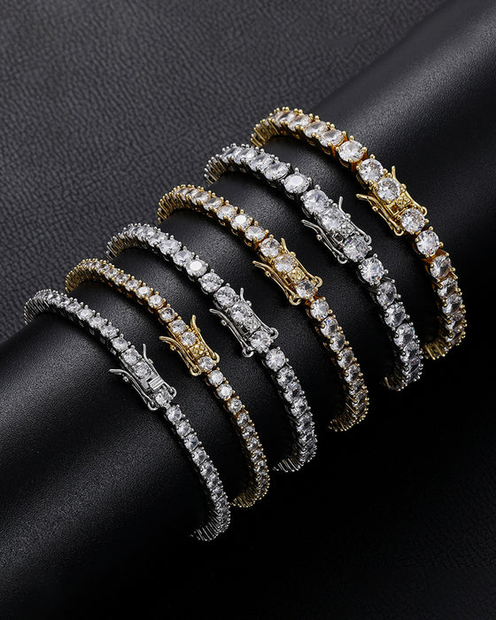 Armbånd Glitrende Moissanitt