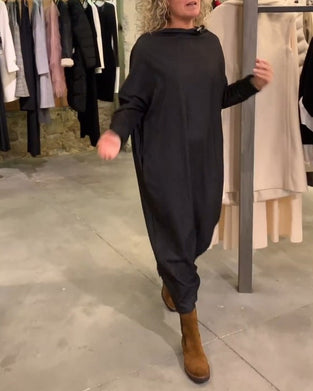 Casual Shift Bat-Ermet Kjole