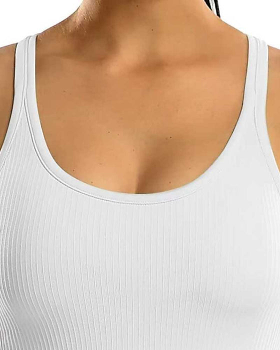 Tanktop Med Innebygd Bh Og Racerback