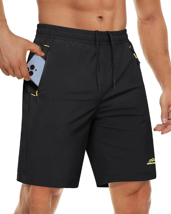 Shortswith (Kort) Strikk Midje Snøre Glidelås Sport