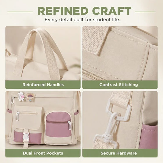 Veske Rommelig Canvas Tote Rom