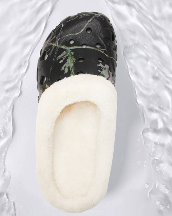 Tøfler stilig mønster anti-skli