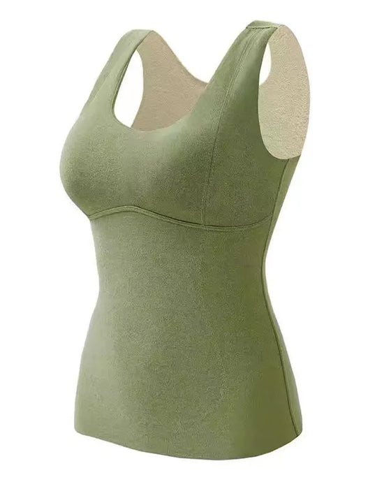 Tank Top Ensfarget Termisk