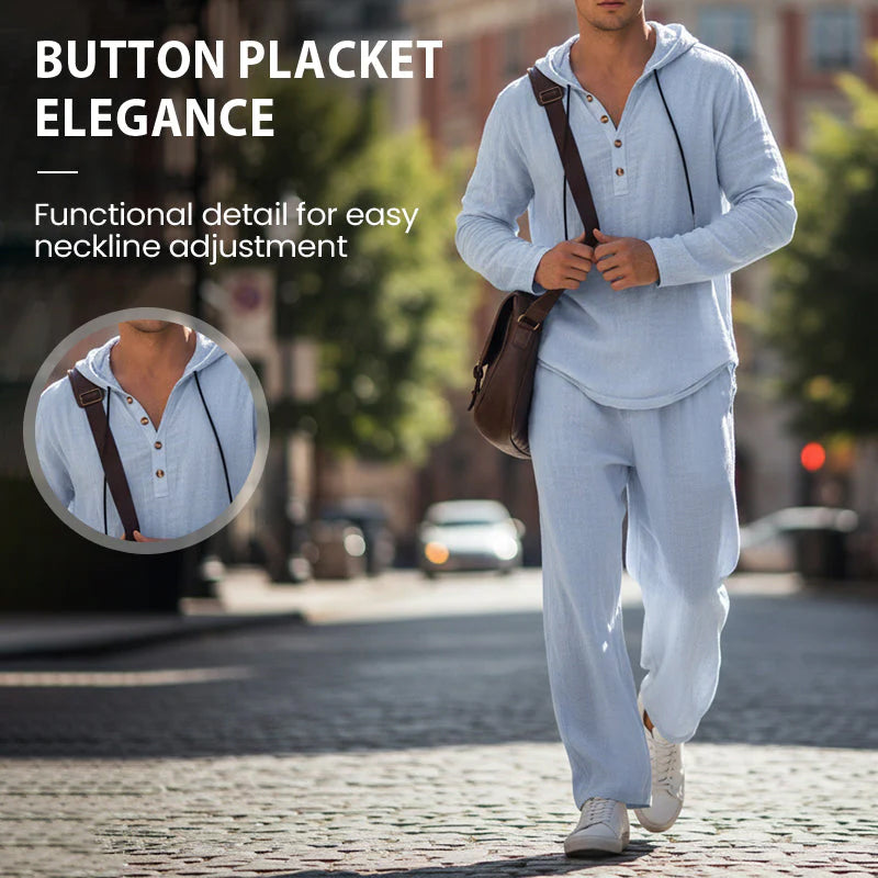 Toparsett Moter Herre Casual Lang