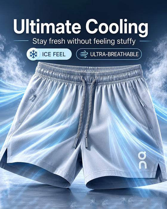 Shorts Løs Avslappnet Dragsnor Elastisk Midje