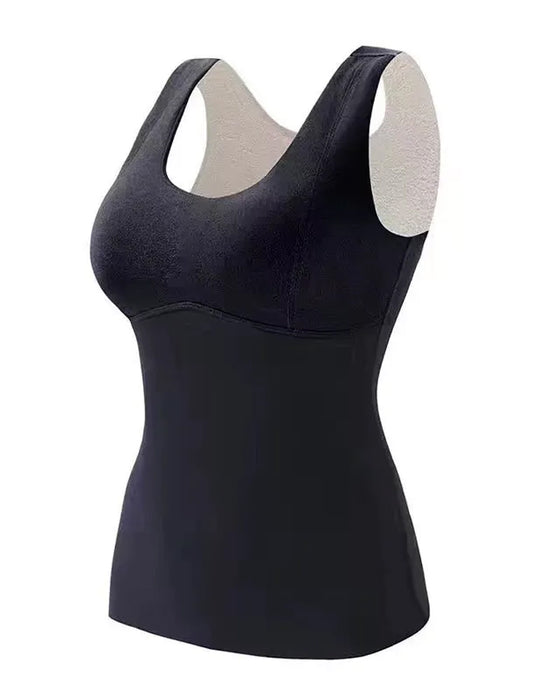 Tank Top Ensfarget Termisk