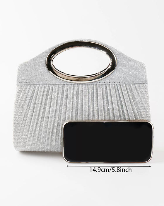 Kvinners Elegante Glitter Kveldsclutch Veske