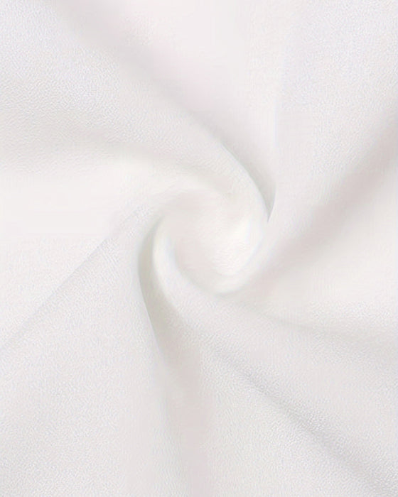 Bluse Off-Shoulder Hul Ensfarget