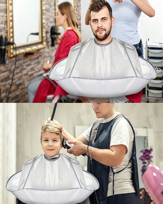 ✂🧹 Hårklippekappe Med Oppsamler