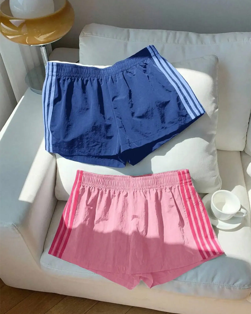 Shorts Stripete Kontrasterende Bane