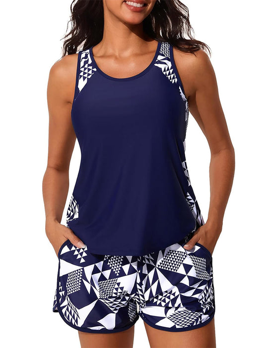 Bikini Lomme Trykte Shorts Strand