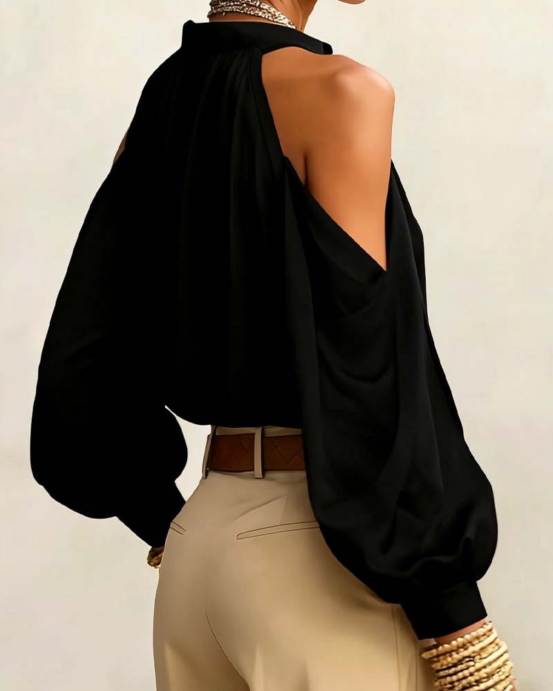 Bluse Off Shoulder Mote
