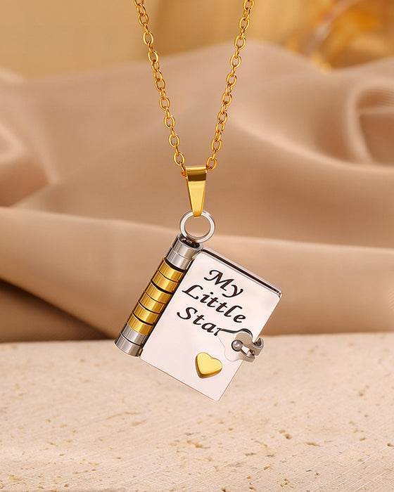 💥💥Halsbånd Min Lille Stjerne Bok