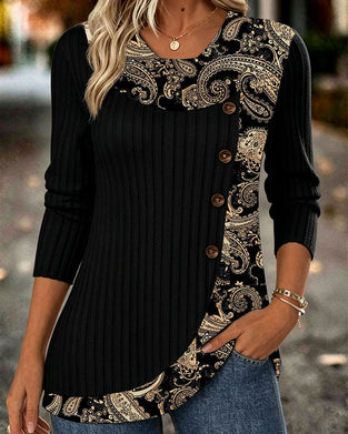 Topp Avslappet Asymmetrisk Lang Erme