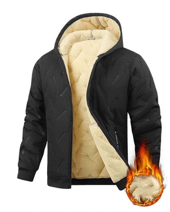 Kåpe Med Hetting Fleece Foret