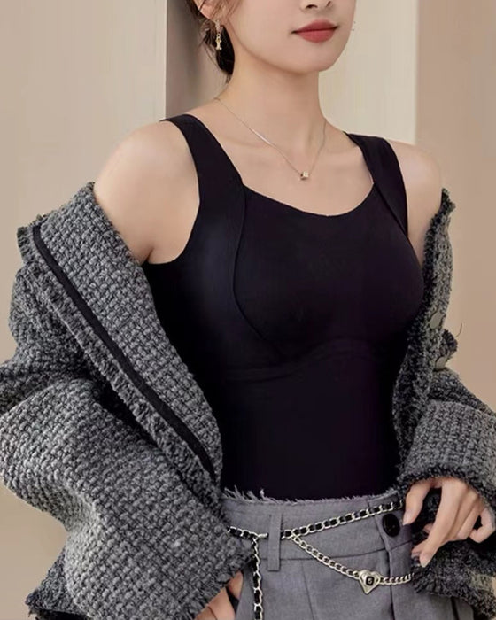 Dame-Vest med Innebygd BH