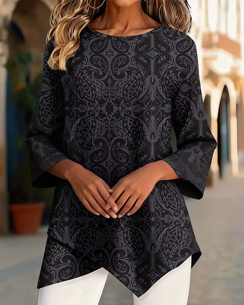 Topp Krysse Uregelmessig Trykk