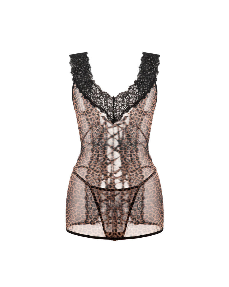 Nattkjole Sexig Stropp Knipling