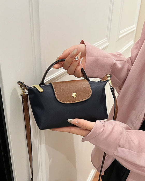 Veske Dame Enkel Flapp Crossbody