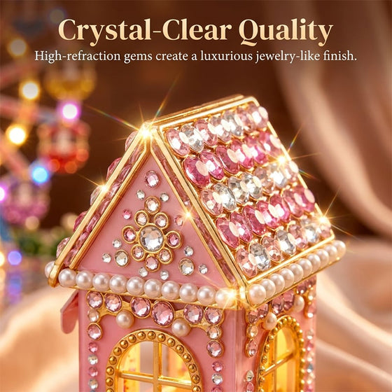 3D LED Jul Diamantkunst DIY Sett